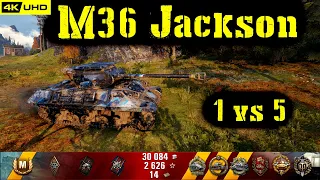 World of Tanks M36 Jackson Replay - 8 Kills 2.6K DMG(Patch 1.6.1)