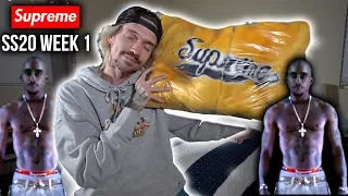 SUPREME SS20 WEEK 1 PICKUPS! (JACKETS, HOODIES, TEES, & PERSONALS) *PART 1*