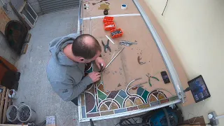 Victorian Stained Glass Panel Restoration   SD 480p