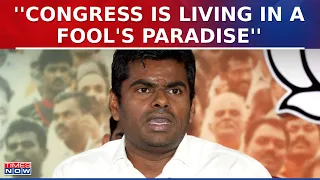 K Annamalai Exclusive |TN BJP Chief Slams Opposition, Says 'Congress Is Living In A Fool's Paradise'