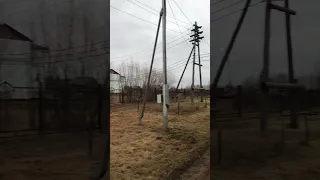 Дорога на работу✊🏻 На улице тепло +9°С☁️ Якутия, с. Сунтар