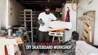 How To Make SKATEBOARDS In Your Garage