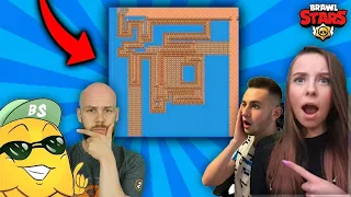 ZBUDOWAŁEM OGROMNY LABIRYNT DLA YOUTUBERÓW 2 - BRAWL STARS POLSKA