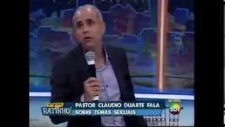 Pastor Claudio Duarte no Programa do Ratinho  - Completo