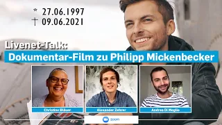 08.07.2021 | Livenet-Talk: Dokumentar-Film zu Philipp Mickenbecker