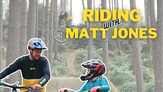 Riding with Matt Jones