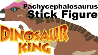 Pivot Pachycephalosaurus from Dinosaur King Stick Figure By Me