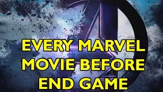 All Marvel Movies up to End Game - Character Order -Movie Spoiler Alerts