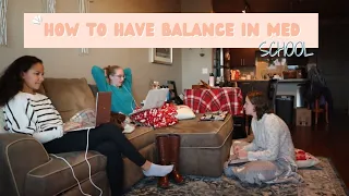 How to Have Balance In Medical School | (because it IS possible) | Weekend VLOG