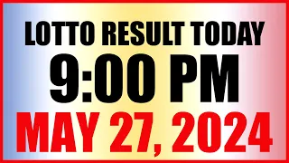 Lotto Result Today 9pm Draw May 27, 2024 Swertres Ez2 Pcso