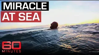 Surfer falls overboard and forced to fend off sharks | 60 Minutes Australia