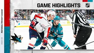 Capitals @ Sharks 3/4 | NHL Highlights 2023