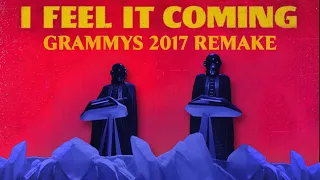 The Weeknd ft. Daft Punk -  I Feel it Coming Grammys 2017 | Studio Remake