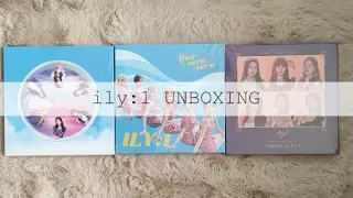 ily:1 album unboxing