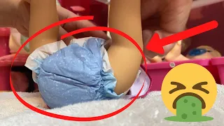 Baby Alive Poops Out Blue Surprises In Diaper (Guess What She Ate Before Pooping?)