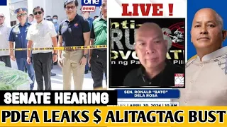 Senate Hearing today | PDEA LEAKS | ALITAGTAG BATANGAS DR UG BUST CONTROVERSY