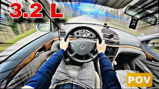 Mercedes Benz E320 3.2L CDI W211 204 Hp 2003 POV DRIVE