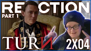 TURN: Washington's Spies | 2X04 (PART 1) | Men Of Blood | REACTION