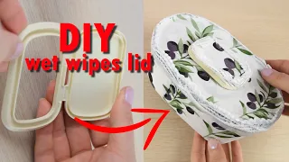 DIY Cool Idea From Baby Wipes Lid ✔ Waste Material Craft Idea 👍
