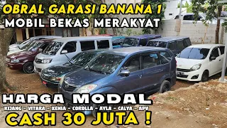 MURAH 30 JUTAAN CASH HARGA MOBIL BEKAS LAGI OBRAL DI GARASI BANANA TERBARU