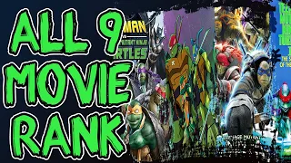 All 9 Ninja Turtles Movie Ranked Worst To Best | TMNT Ranking