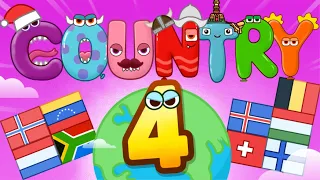 Where are you from song part 4 - Country flags of the world for kids