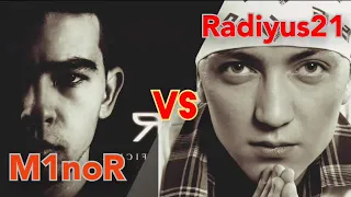 M1noR vs Radius21 endi ozodman💔