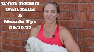 Wod Demo - Wall Balls and Muscleups (Paradiso CrossFit)