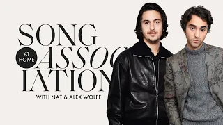 Nat & Alex Wolff Sing Katy Perry, Ariana Grande & The Beatles in a Game of Song Association | ELLE