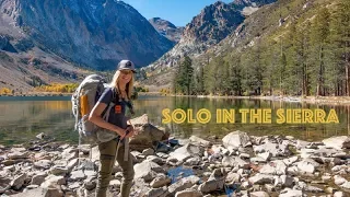 My First Time Solo Backpacking | Eastern Sierra | Ansel Adams Wilderness
