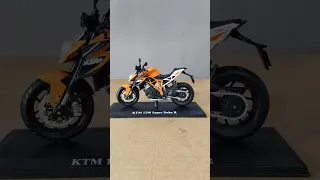 KTM 1290 Super Duke R Miniature Diecast Model Unboxing -Experimentvideono1 #expariment #shorts