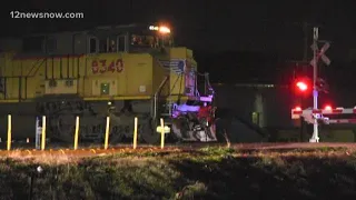 Woman hit by train in Orange east of Hwy. 87