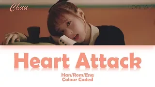 LOONA/CHUU (이달의 소녀/츄) HEART ATTACK - LYRICS (Han/Rom/Eng)