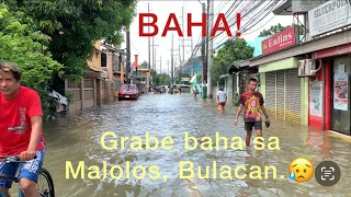 #baha #flood in #malolos #bulacan