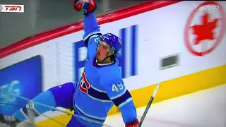 Rafaël Harvey-Pinard scores 2 goals in 3 minutes against the Ottawa Senators