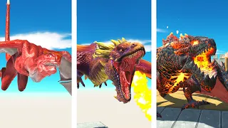 EVOLUTION OF DRAGON | Animal Revolt Battle Simulator