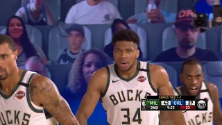 Bucks vs Magic - 1st Half - Game 3 | NBA Playoffs