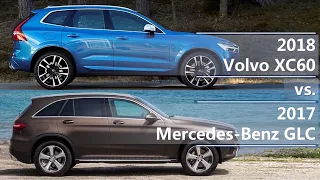 2018 Volvo XC60 vs 2017 Mercedes-Benz GLC (technical comparison)