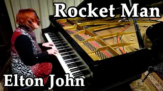 Rocket Man by Elton John | solo piano remix