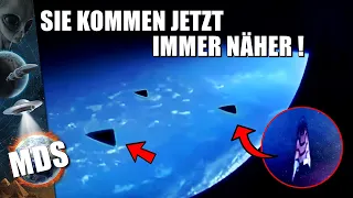 NASA bricht den Live Feed der ISS ab als sich DIESE unbekannten Objekte der Erde nähern!