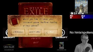 Puri Plays LIVE: Myst III: Exile [Part 1] (PC,2001,Adventure)