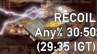 [WR] Recoil (1999) Any% in 30:50 RTA (29:35 IGT)