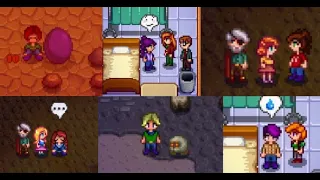 Unique Stardew Spouse Reactions to Player Death Pt 1