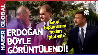 Erdoğan, Grup Toplantısını Neden İptal Etti? AK Parti Genel Merkezi'nde Böyle Görüntülendi