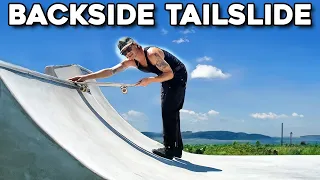 How To Backside Tailslide Mini Ramp