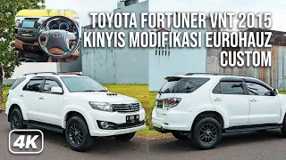 TOYOTA FORTUNER VNT PUTIH 2015 KINYIS