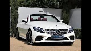 Mercedes-Benz C Class C200 MHEV AMG Line Premium Cabriolet offered by Norman Motors, Dorset