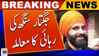 The issue of Jagtar Singh's release | Geo News