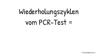 PCR Test und CT-Wert für Anfänger