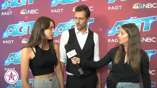 AGT Finalist French Magician Nicolas Ribs and Comedian Hayden Kristal React To Their AGT Performance
